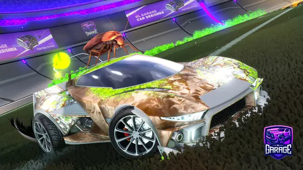 A Rocket League car design from dieguilin