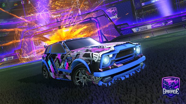 A Rocket League car design from BLOODFLY-