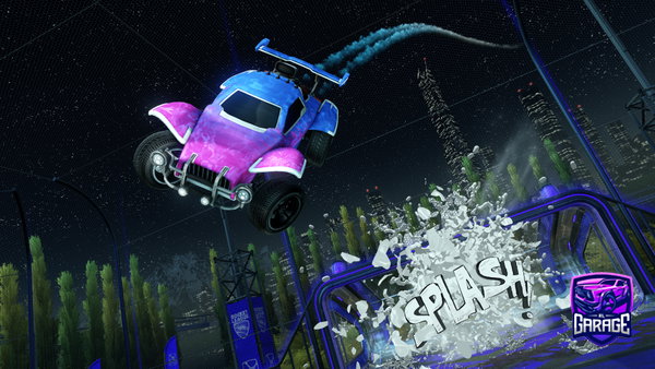 A Rocket League car design from Glmbeeteldor