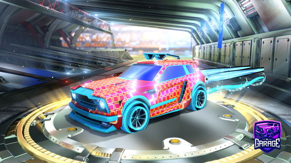 A Rocket League car design from LuciDream