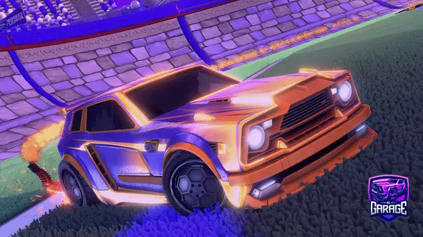 A Rocket League car design from EXtrANO0bZ