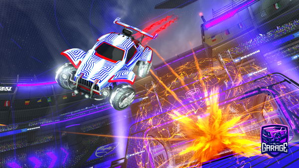 A Rocket League car design from BlaZexTD