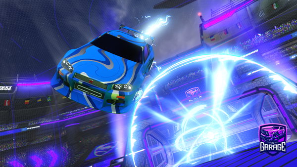 A Rocket League car design from Hauna