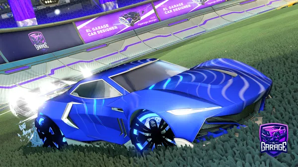 A Rocket League car design from P0W3RH0US3Mank