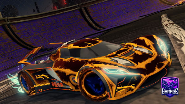 A Rocket League car design from Polar-Ray