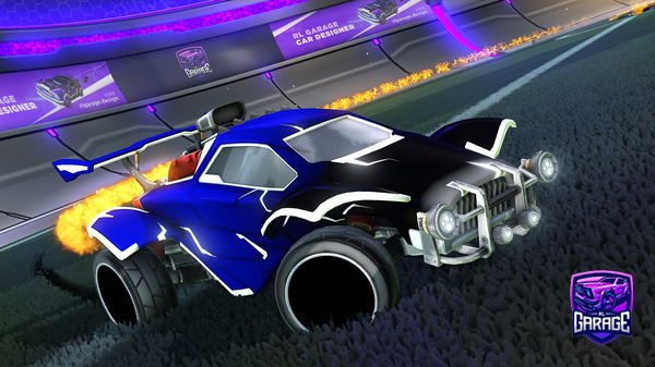 A Rocket League car design from Ninja89743