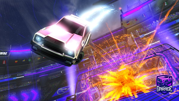 A Rocket League car design from TomBockWurst