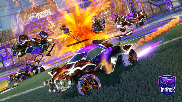 A Rocket League car design from Fischerrs-Fritz