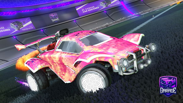 A Rocket League car design from IVEJUST