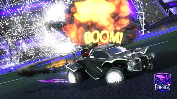 A Rocket League car design from Kmzn