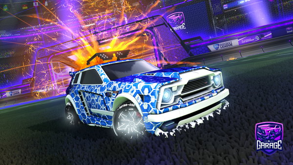 A Rocket League car design from Nielsderechte