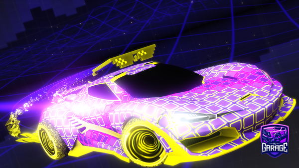 A Rocket League car design from LordVallenRen