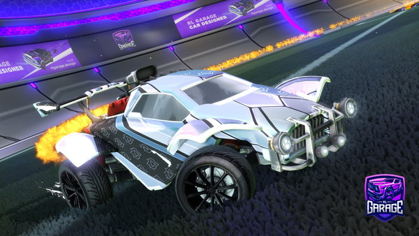 A Rocket League car design from Vojty