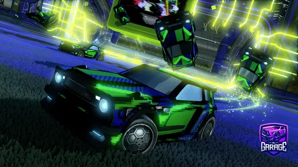 A Rocket League car design from llamalinche