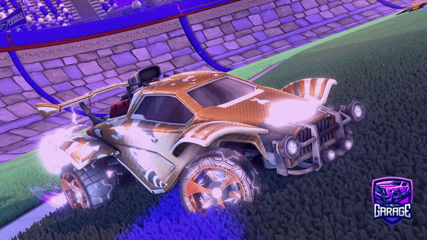 A Rocket League car design from Bilzxrd