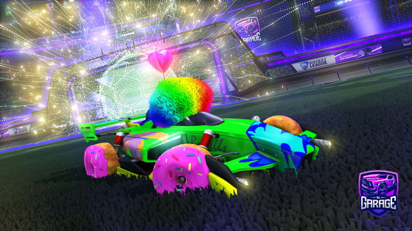 A Rocket League car design from KyleGamer24