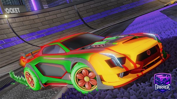 A Rocket League car design from MonSyndrome