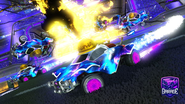 A Rocket League car design from a7medtrade