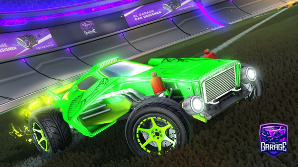 A Rocket League car design from zaddation