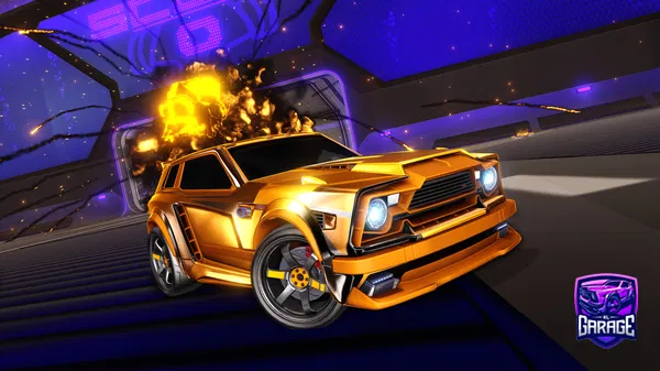 A Rocket League car design from lennox35