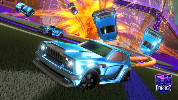 A Rocket League car design from Iliotix
