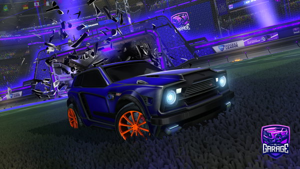 A Rocket League car design from joseperalta