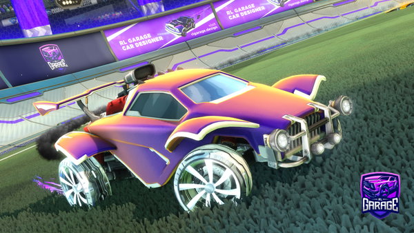 A Rocket League car design from FeetRfun