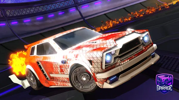 A Rocket League car design from Joel_feb