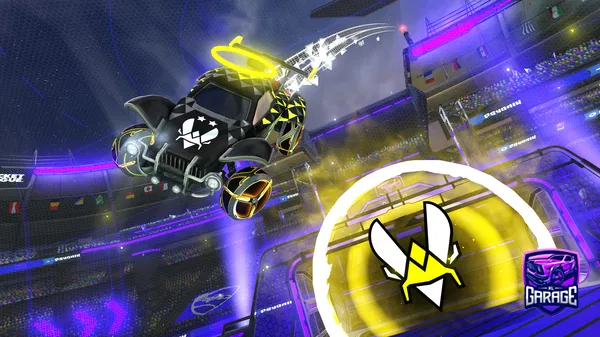 A Rocket League car design from TopBinner