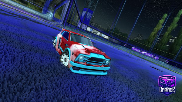 A Rocket League car design from Reti_js