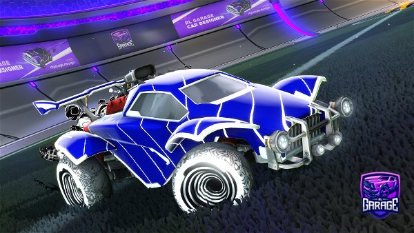 A Rocket League car design from CptBastion