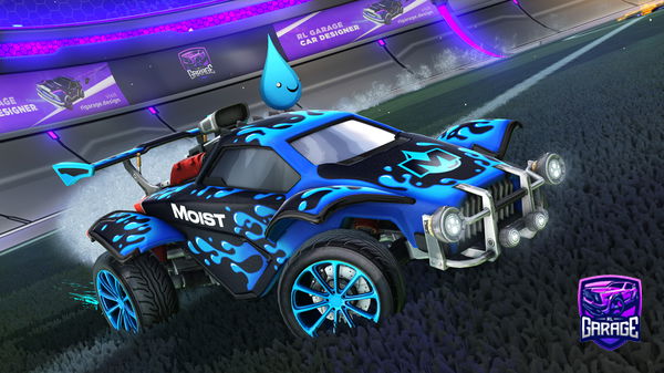 A Rocket League car design from itz_Slxsher