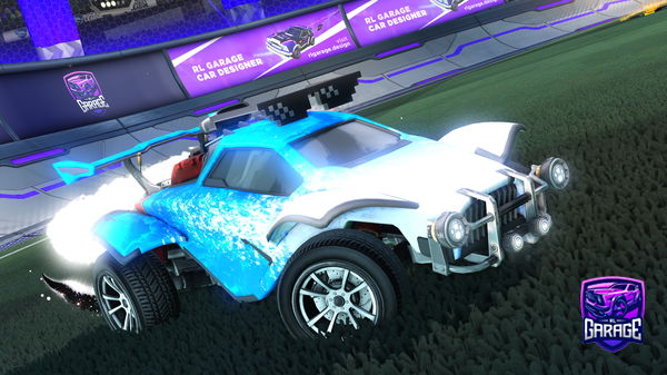 A Rocket League car design from Penguin955