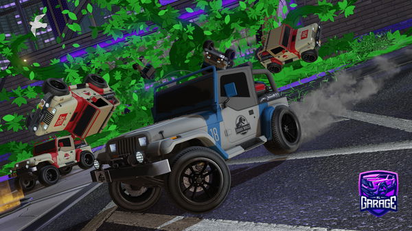 A Rocket League car design from ReubensAtTheDoor