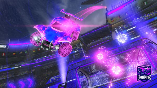 A Rocket League car design from RhettOnDiamond