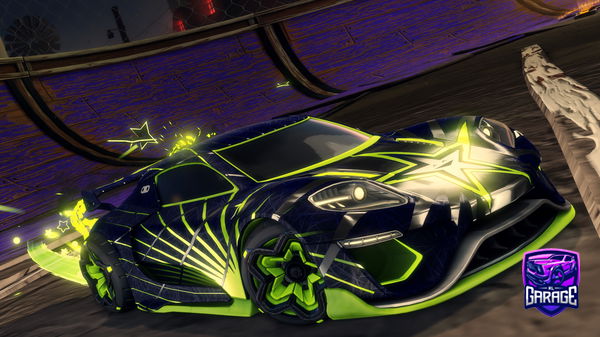 A Rocket League car design from Tigerns