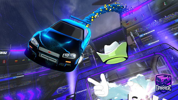A Rocket League car design from TYRANNOS