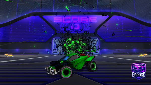 A Rocket League car design from Creeper7369_