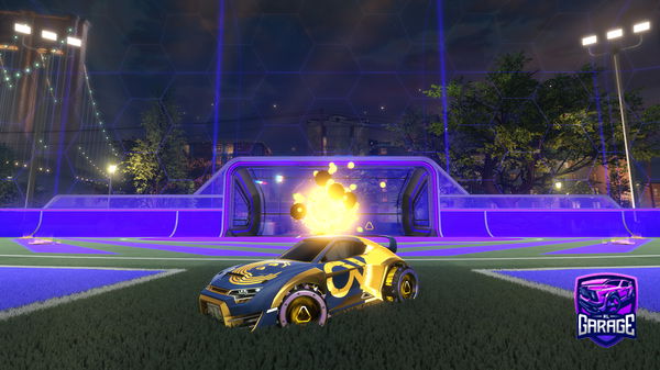 A Rocket League car design from h1ck0k