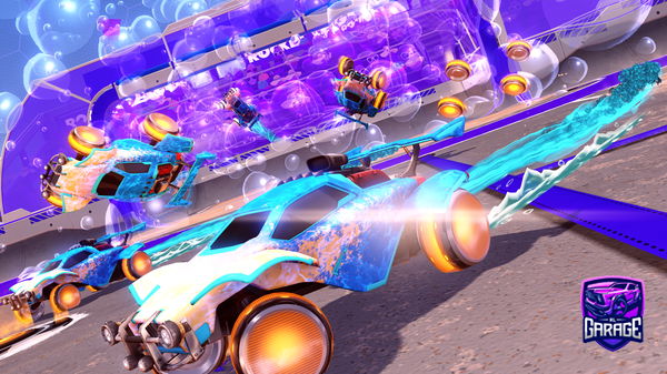 A Rocket League car design from OfficialCod128