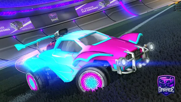 A Rocket League car design from Whathe_say