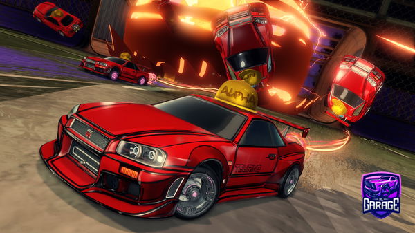 A Rocket League car design from Al3x_goat