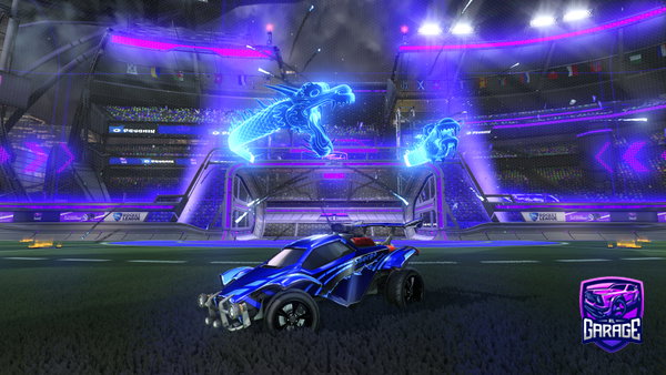 A Rocket League car design from PsychoFxcus