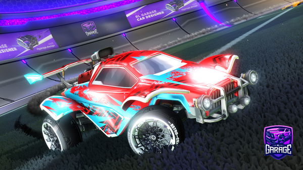 A Rocket League car design from XxLAMETRADERxX