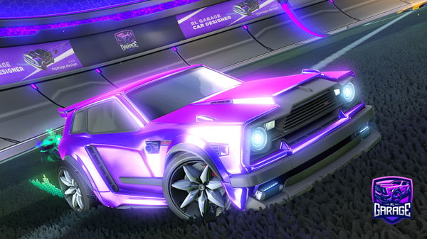 A Rocket League car design from vinidex