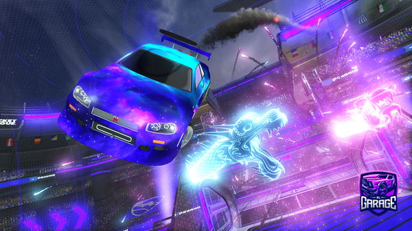 A Rocket League car design from mrTREAD