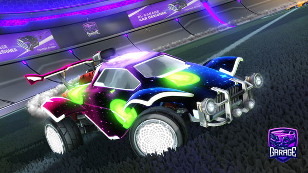 A Rocket League car design from ItsRuflls