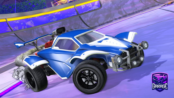 A Rocket League car design from HO2