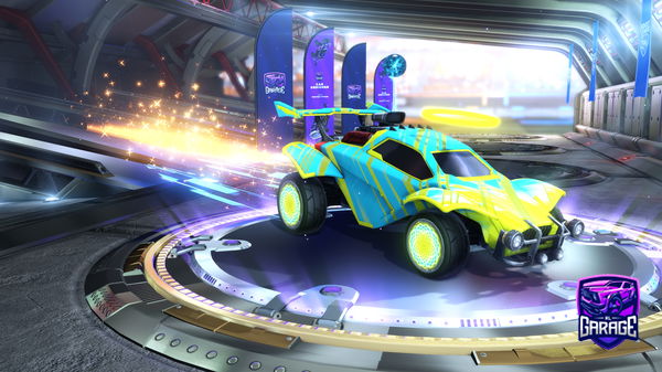 A Rocket League car design from Cat_no_like_RL