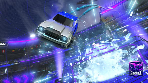 A Rocket League car design from Cabelinho_